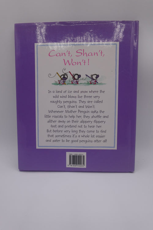 Can’t, Shan’t, Won’t!