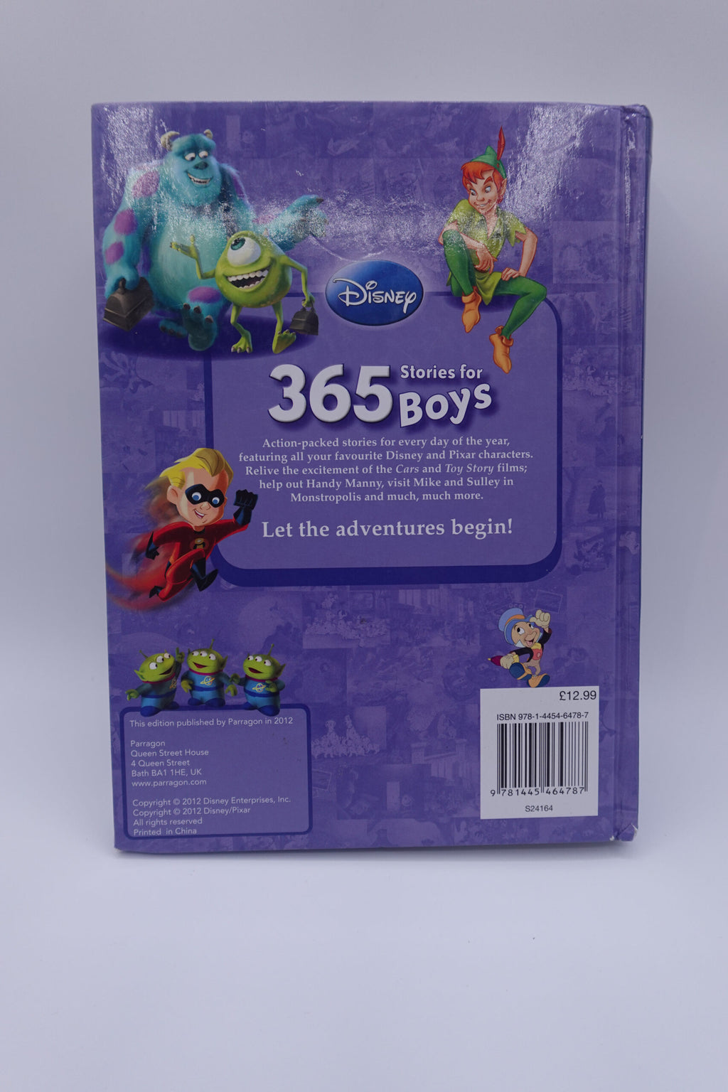 Disney: 365 Stories for Boys