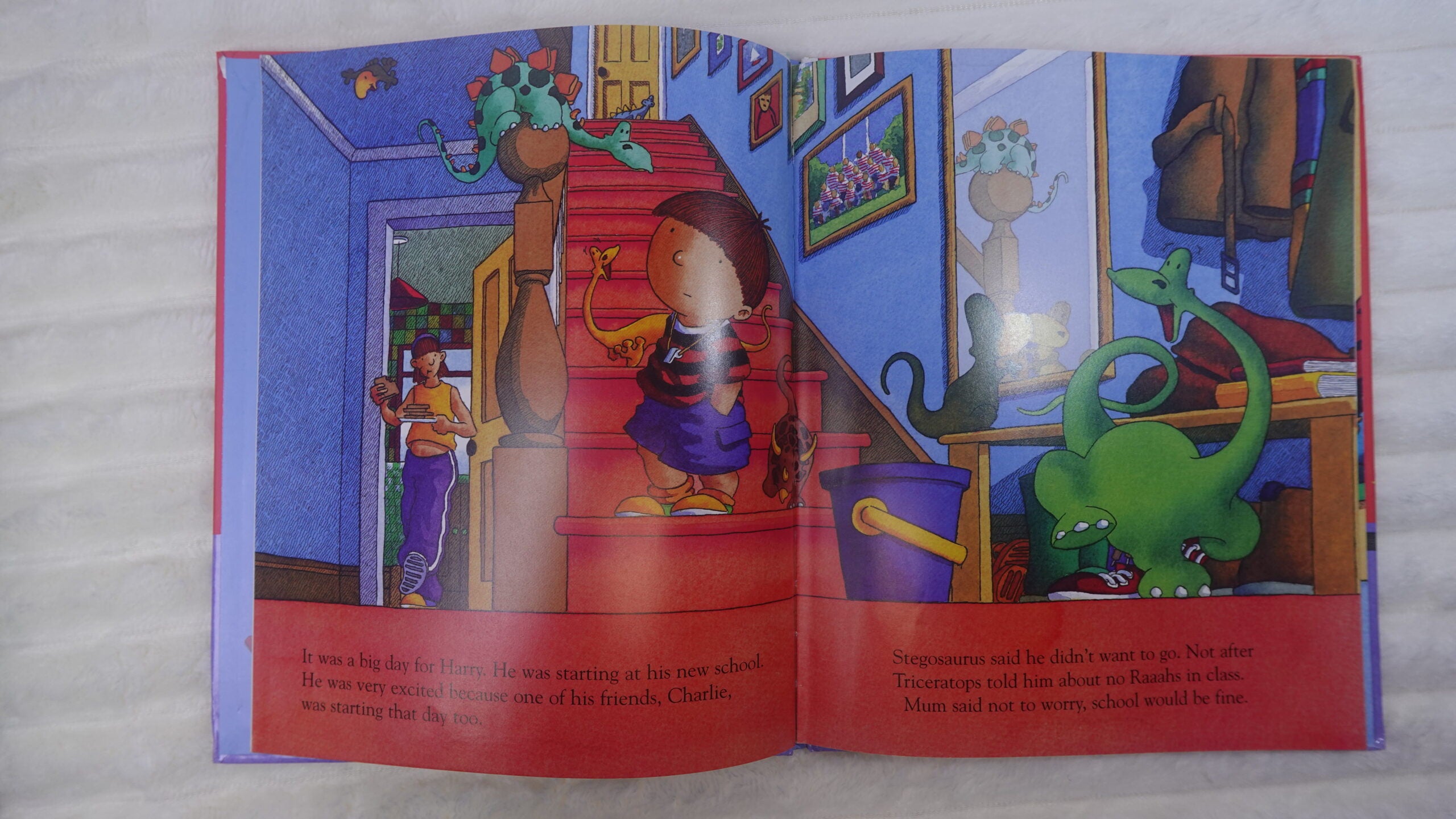 Harry and the Dinosaurs Go to School