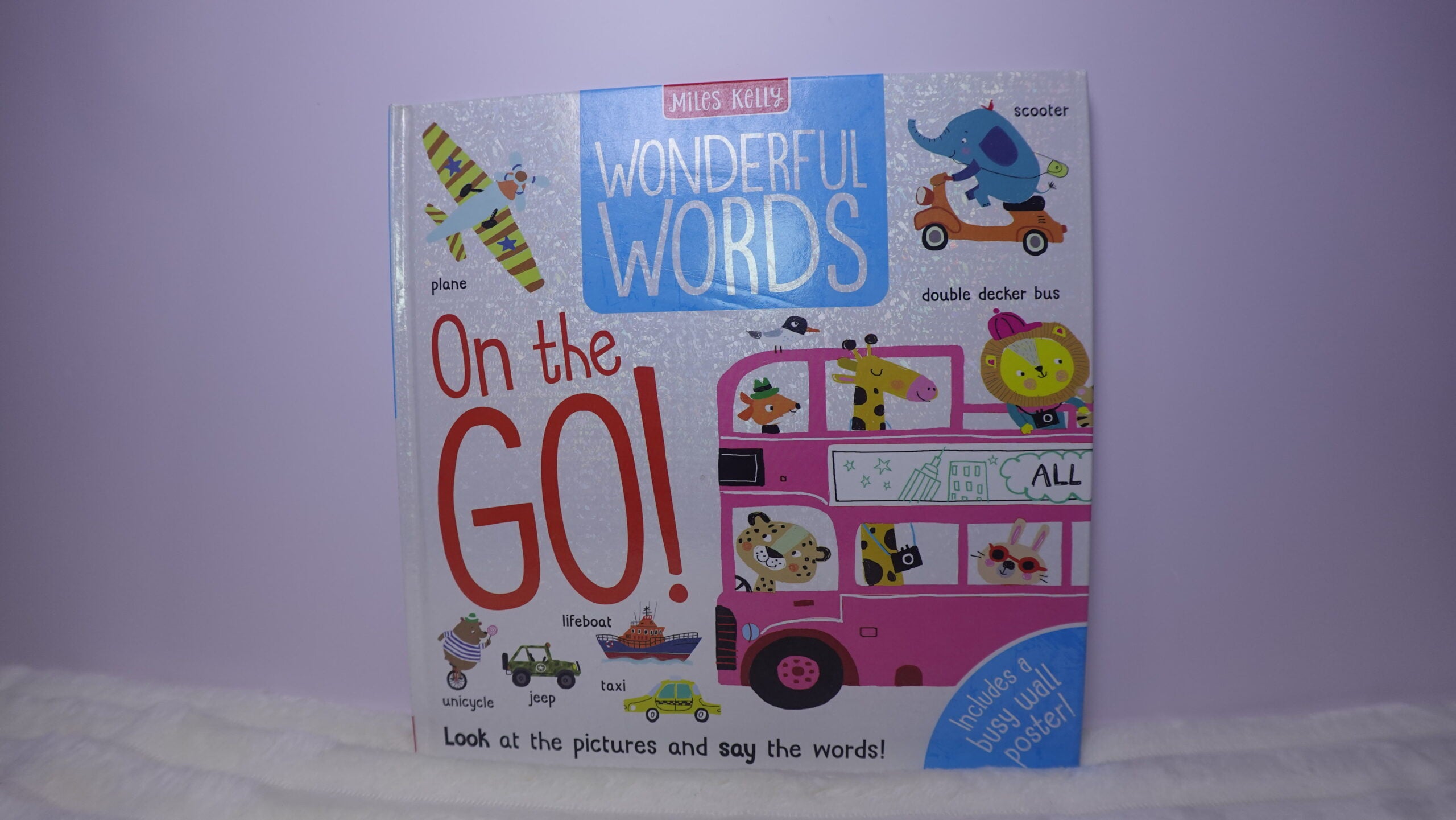 Wonderful Words On the Go! (with poster)