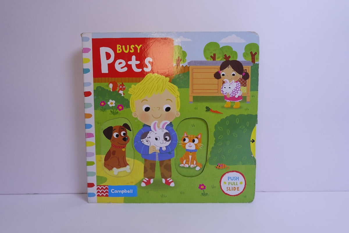 Busy Pets (Push Pull Slide)