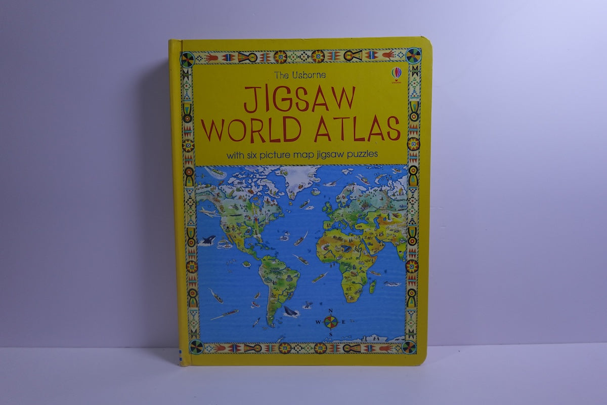 The Usborne Jigsaw World Atlas